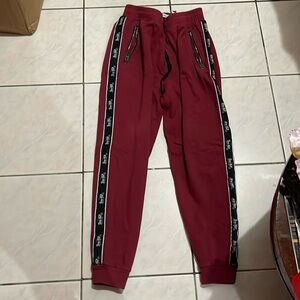 Coach Men's Red-Black Signature Sweatpants